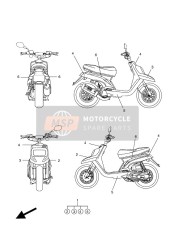 1WPF17AB6000, Graphic Master Sheet, Yamaha, 0